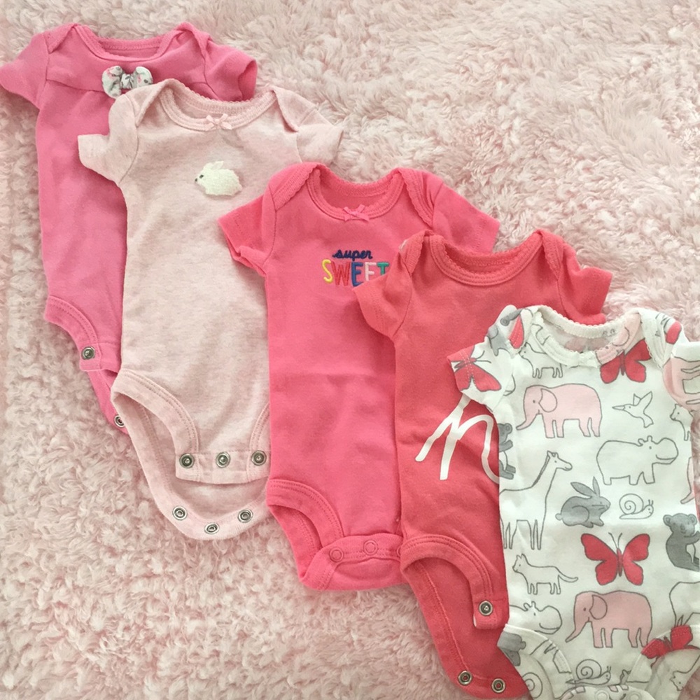 Premature Carter’s onesies